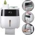 Holder Ecoco TDF-34 toilet paper holder Holder Ecoco TDF-34 wall hanging organizer for napkin storage, plastic stand shelf for telephone