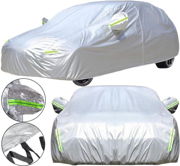 Protective cover for Etime car 480x175x120 cm universal car waterproof awning from snow, sun and ice, cape from freezing