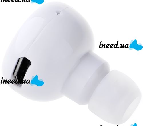 Бездротовий стерео навушник AirBeats Bluetooth mini 4.0 White Вакуумна гарнітура з вбудованим мікрофоном і шумозаглушенням для IOS і Android Білий