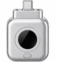 Магнитный адаптер питания Elough X01 Type-C автоматического отключения до 140W умный сепаратор с индикатором для быстрой зарядки телефона и ноутбука