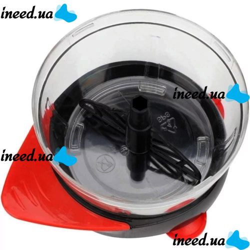 Keouke Chopper Food LG-006 2-in-1 Handheld Vegetable Chopper LG-006 2-in-1 Kitchen Mini Blender with three blades and 1.5L bowl Chopper for chopping meat