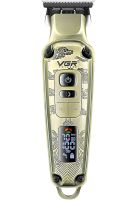 Акумуляторна машинка для стрижки волосся VGR V-901 5W бездротовий чоловічий тример для стрижки і окантовки бороди і вусів зі змінними насадками V901