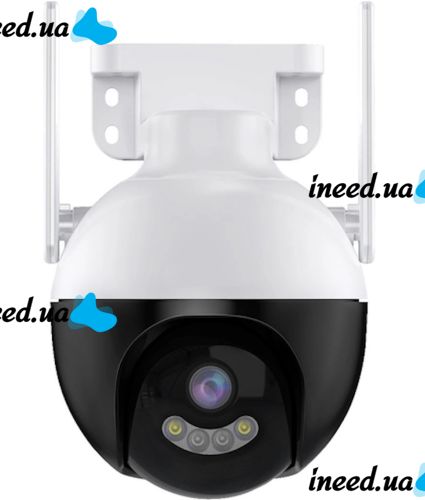 Вулична камера 360 відеоспостереження 6 МП IP CAMERA AP EZVIZ QF300 поворотна WiFi відеокамера з нічною зйомкою і датчиком руху 6 mp і блок живлення