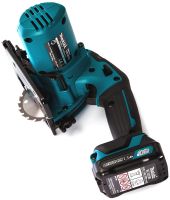 Акумуляторна дискова пила Makita HS301DWYE 10.8 V 1.5 Ah ручна циркулярна пила 85 мм 25.5 мм на два акумулятора для чистого розпилу в кейсі