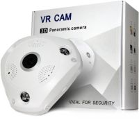 Стельова IP камера відеоспостереження VR Camera V300 360° бездротова панорамна відеокамера на стелю з ІЧ підсвічуванням і мікрофоном Wi-Fi VRCam
