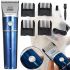 Professional Cordless Animal Clipper VGR V-098 Pro Rechargeable for Grooming Dogs and Cats 2 Speeds 4 Nozzles with Indicator