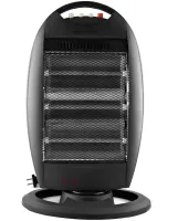 Floor infrared halogen heater Domotec MS-5951 1200W 3 power modes, tabletop quartz electric heater from the mains 1200W