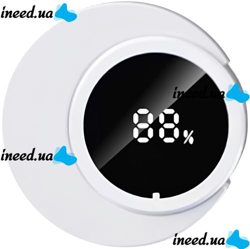 Wall mounted UV Toothbrush Sterilizer Holder YQ-S02 automatic toothbrush holder with UV disinfection and USB display