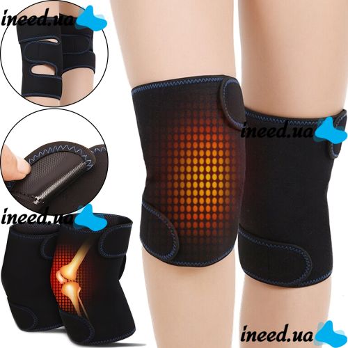 Tourmaline Knee Pad with Magnetic inserts Self-heating Knee Brace XL-332 with Warming Effect Elastic Bandage Heated Knee Warmer
