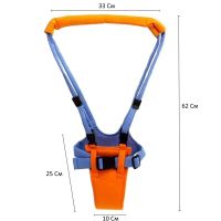 Moby Baby Moon Walk baby walker first steps for baby, Baby safety leash - baby support, Baby walker reins for kids Orange