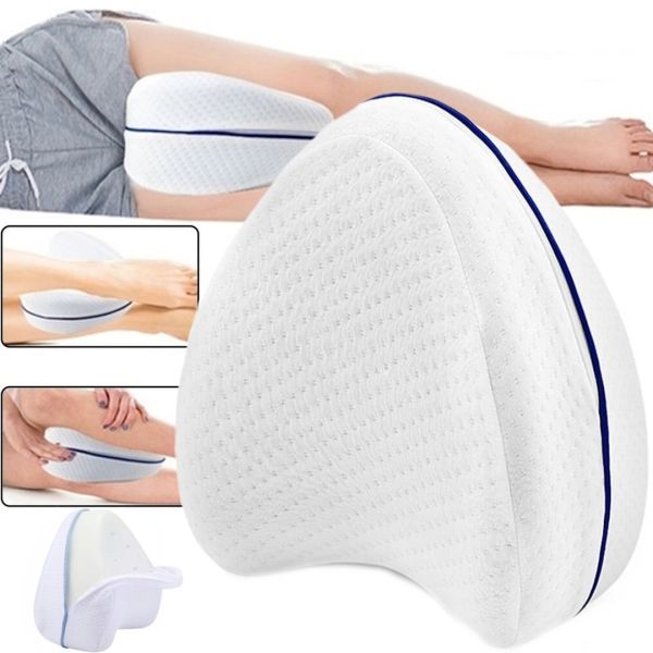 Orthopedic hypoallergenic pillow for legs and knees Contour Legacy Leg Pillow NJ-154 anatomical with memory effect for proper sleep under your feet