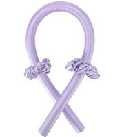 Satin soft Reclaire curlers for self-styling with elastic bands and a hairpin, a soft ribbon for cold curling, a kerlik headband for curls