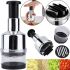 Ручной пресс измельчитель Onion Vegetable Food Chopper SF-462 для измельчения лука и чеснока с крышкой, Чеснокодавка чоппер из нержавеющей стали