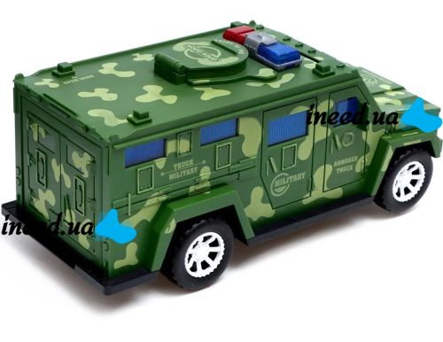 Дитяча скарбничка сейф Military car Safe Box YJ847 купюроприймач, банкомат, електронна Військова машинка для грошей з кодовим замком на батарейках