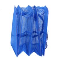 Hanging Folding Mesh Dryer for fish and vegetables 3 tiers 39x39x75cm, Reinforced Sectional Longline Mesh for drying mushrooms and fruits in the air