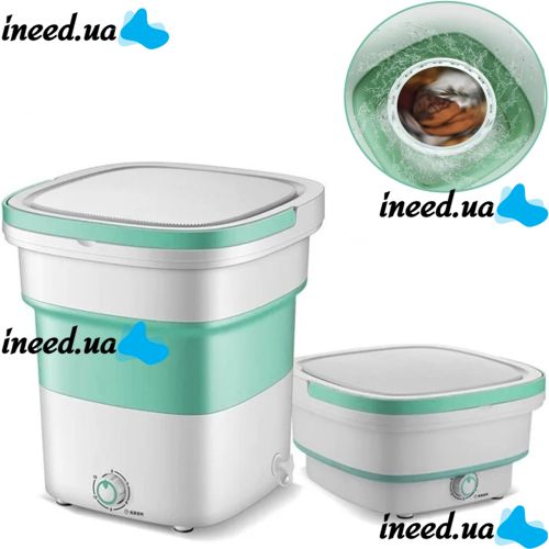 Folding Silicone Washing Machine Bucket Folding Washing Machine Maxtop BX-3, Compact Portable Household Mini Washing Machine SZ-588 7399