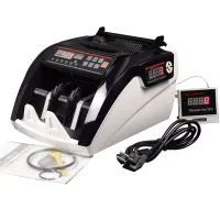 Bill Counter MG-5800 counting machine for counting and checking banknotes with ultraviolet and magnetic currency detector, banknote counter with filling machine
