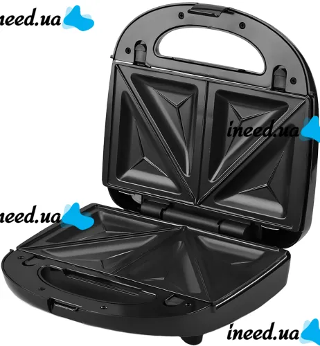 Electric sandwich maker Bitek BT-224 6 in 1 750W sandwich maker, grill, waffle maker, peanut maker with removable non-stick molds from the network