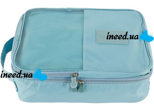 Сумка-органайзер для взуття Travel Series Shoes Pouch портативна водонепроникна Дорожня сумка, сітчастий органайзер чохол для зберігання на блискавці