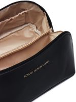 Косметичка органайзер для зберігання косметики Rose of Mon's Land Beauty Box Bag жіноча Дорожня сумка з ручкою, водонепроникна Mons Чорна