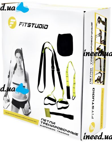 Training Suspension Loops TRX Pro Fit Studio Suspension Straps for Strength Training Crossfit, Fitness and Full Body Horizontal Bar TRX Lumo Yellow