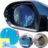 Car Protective Water Repellent Sticker Anti-rain Anti-Fog Film 95x95 mm for Mirrors, Round Film 2 w Anti-fog Side Mirrors for Cars