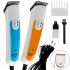 Gemei GM-301 15 W corded hair trimmer for professional beard and mustache trimmer with mains plug with attachment
