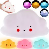 Светодиодный ночник с подсветкой Облачко Cloud Night Light NL-307 детский портативный настольный LED светильник тучка на батарейках Camelion