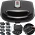 Electric Sandwich Maker, Sandwich Maker Opera OP-910 3000W with 8 removable grill, waffle maker, nut maker with non-stick coating
