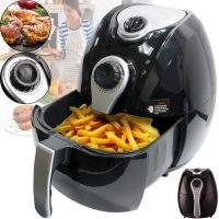 Aerofryer multi-oven Domotec Airfryer Ms-3220 4.5L with the function of an aerogrill for cooking without oil 1300W, Oil-free fryer Black
