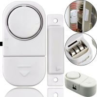 Wireless door and window alarm Door/Window Entry Alarm RL-9805, Sound with vibration sensor and sound of 90 dB RL9805 on batteries