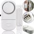 Wireless door and window alarm Door/Window Entry Alarm RL-9805, Sound with vibration sensor and sound of 90 dB RL9805 on batteries