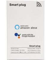 Розумна розетка Tuya Smart Socket Plug WH004 16А 100-240V смарт розетка EU з таймером WiFi і дистанційним голосовим управлінням з телефону в розетку
