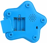 Kid Star Microphone 5350A for Kids—Adjustable Stand with Backlight, Karaoke with Sound Effects, and MP3—For Children Ages 3 and Up—Blue