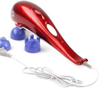 Infrared Handheld Massager Dolfin KL-98 / JT-889 Dolphin electric massager large for back and neck with attachments, large anti-cellulite vibration massager for whole body 39 cm