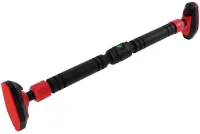 RPM Sports DL-413 65-100 cm telescopic pull-up bar with level and rings, door bar AND5364