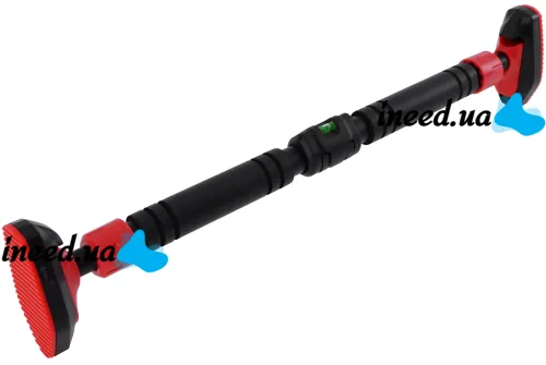 RPM Sports DL-413 65-100 cm telescopic pull-up bar with level and rings, door bar AND5364