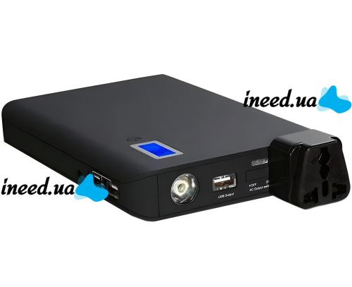 УМБ для ноутбука, телефону 24000 mAh 85W Portable AC Power Bank VHG KR-881, Повер банк з інвертором 220v на 24000 маг, перетворювач