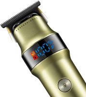 Бездротова машинка для стрижки волосся VGR V-991 5W 4 змінні насадки, акумуляторний чоловічий тример для окантовки бороди і вусів з LED дисплеєм USB