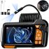 Cordless Flexible Camera Endoscope Inskam Endoscope M40 5.5mm 4.3 inch digital boroscope with 2m cable illumination and monitor for diagnosis