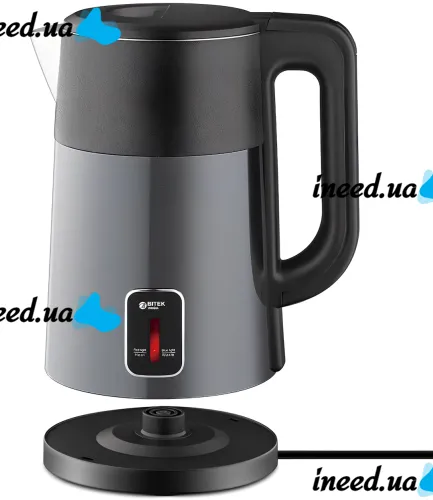 Bitek BT-7955 2.5L 1800W tabletop electric kettle Bitek BT7955 electric kettle with heat mode support and auto shutoff