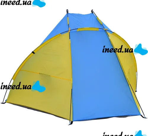 Пляжная двухместная палатка-тент Ракушка Send Tent WM-0T103 Синяя 210×120×105 см автоматическая туристическая тент палатка с каркасом для кемпинга