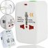 Universal Power Adapter plug to socket 1000 mA Universal adapter SL-823 2USB, Adapter for EU UK US CA Japan outlet with USB for travel