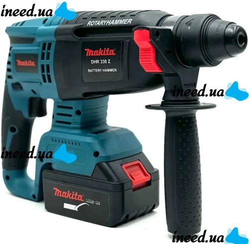 Строительный аккумуляторный перфоратор Makita DHR330Z 36V 4Ah 2 аккумулятора, Беспроводной электроперфоратор Макита для сверления с ударом в кейсе