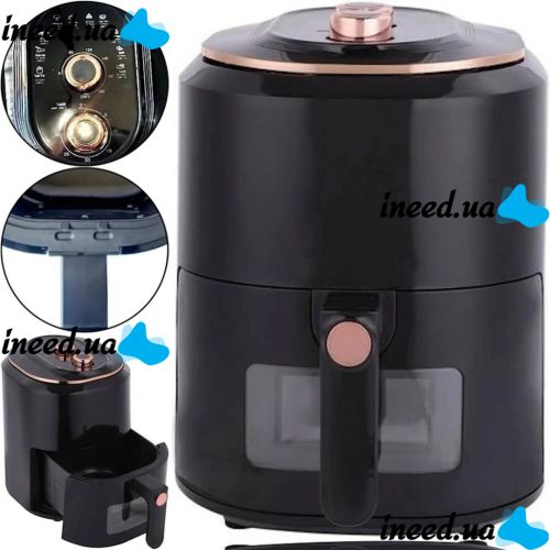 Oil-free air Fryer multi-oven Volyx Air Fryer Extra Large Capacity ST-609 7.5L 3800W for Cooking, Electric Fryer 8567