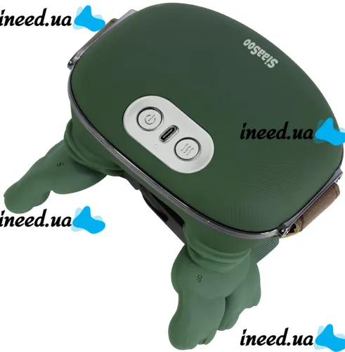 SiaaSoo N7 Cordless Neck and Back Massager Cordless Neck and Back Massager with real hands effect and heating 10 modes from USB