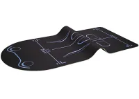 Silicone yoga and sports mat TPE OSPORT MS-4590 6 mm anti-slip sports mat with markings for abs and fitness AND 1-53