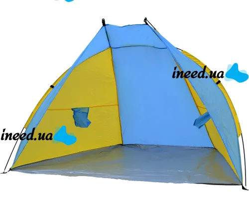 Пляжная двухместная палатка-тент Ракушка Send Tent WM-0T103 Синяя 210×120×105 см автоматическая туристическая тент палатка с каркасом для кемпинга