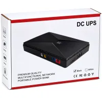 Andowl Q-UP900 UPS for Wi-Fi Routers, 5V, 9V, 12V, 8800mAh Power Bank, 18W UPS for Modems, Switches, and Cameras