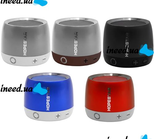 Portable Bluetooth Speaker Norestar H17 Wireless Rechargeable Stereo Bluetooth Speaker with Built-in Microphone and Bluetooth AUX TF from USB